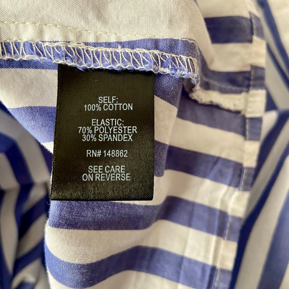 Torrid Blue And White Striped Dress Size 3 - Picture 5 of 6